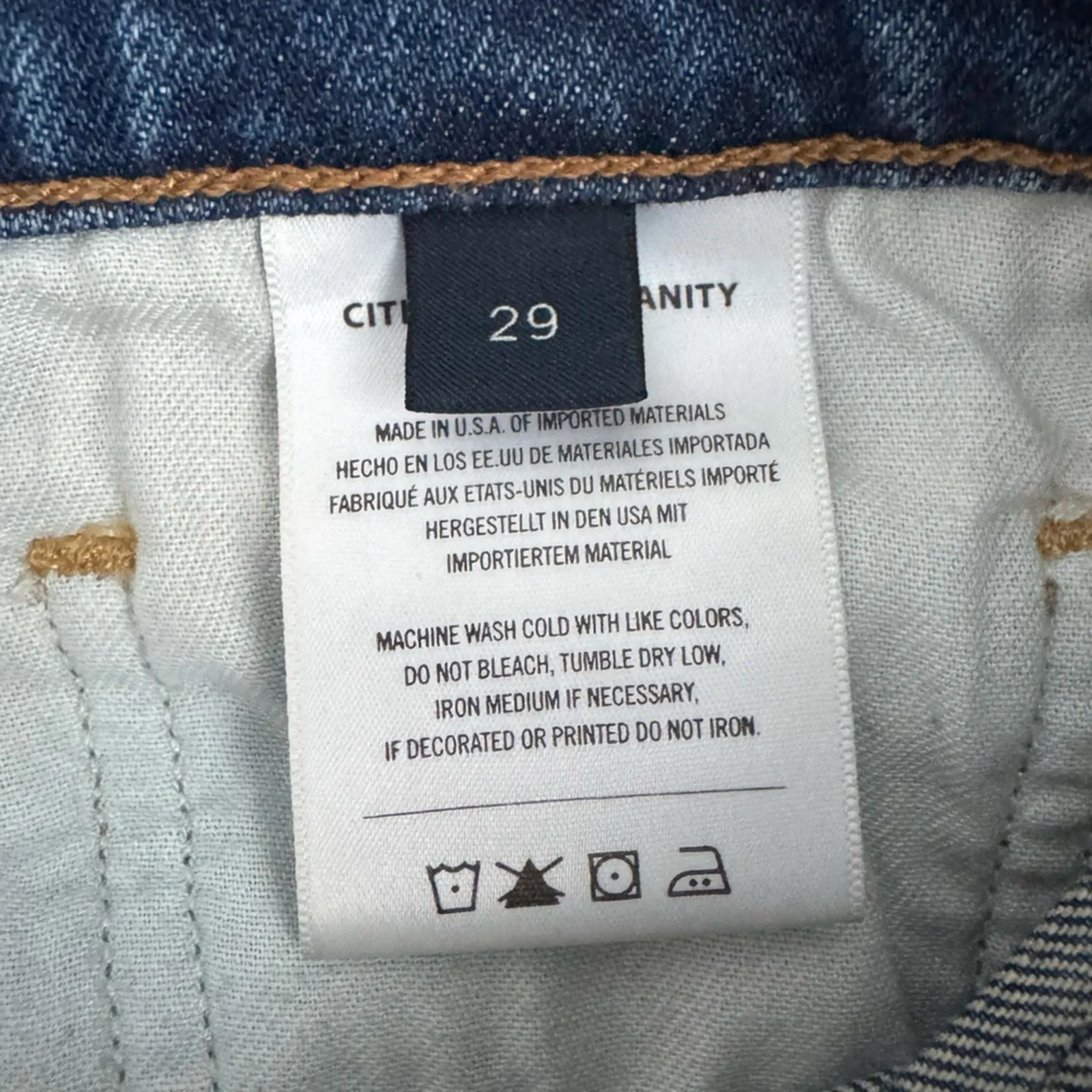 Citizens of Humanity Calista Curve Jeans in Cava - Size 29 - Image 8