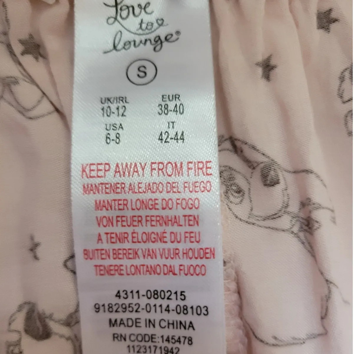 Love to Lounge Lady &‎ the Tramp Pajama Bottoms Disney Lounge Pants Kid Core - Image 3