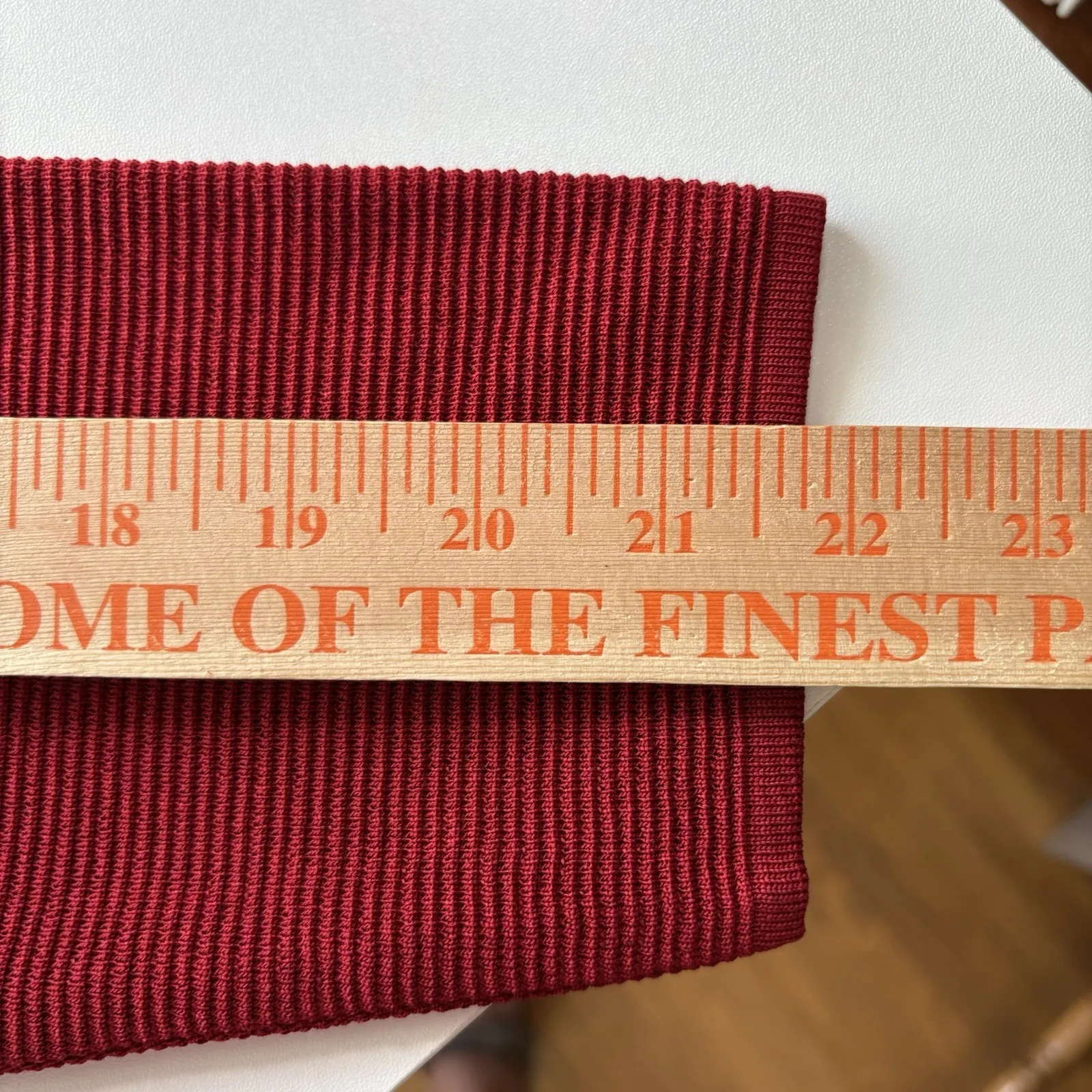 EXCLUSIVELY MISOOK Berry Raspberry Ribbed Knit Long Cardigan Sweater Coatigan XS - Image 10