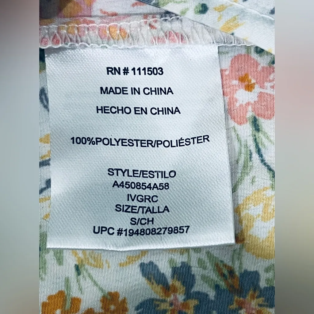 Lily Rose floral print women’s dress size S - Image 10