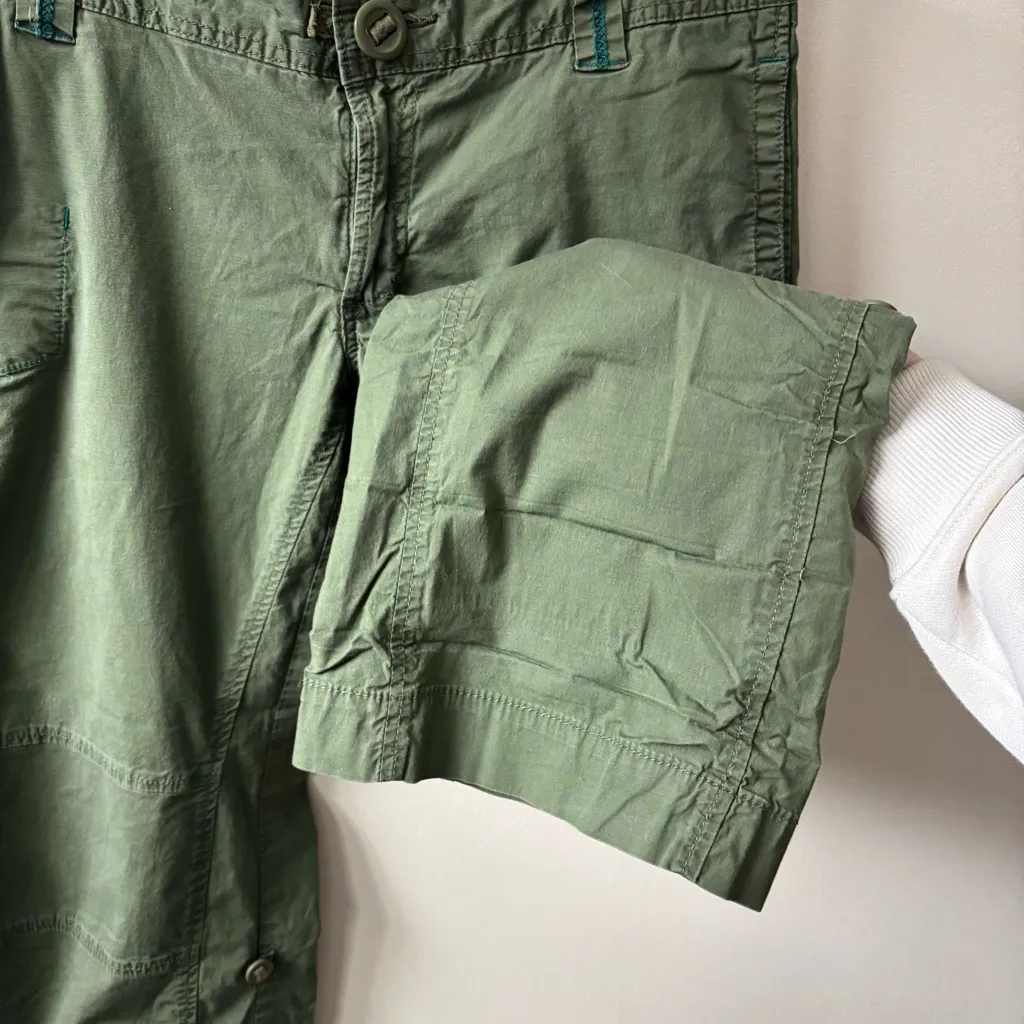 Old Navy Green Low-Rise Cargo Pants - Image 3