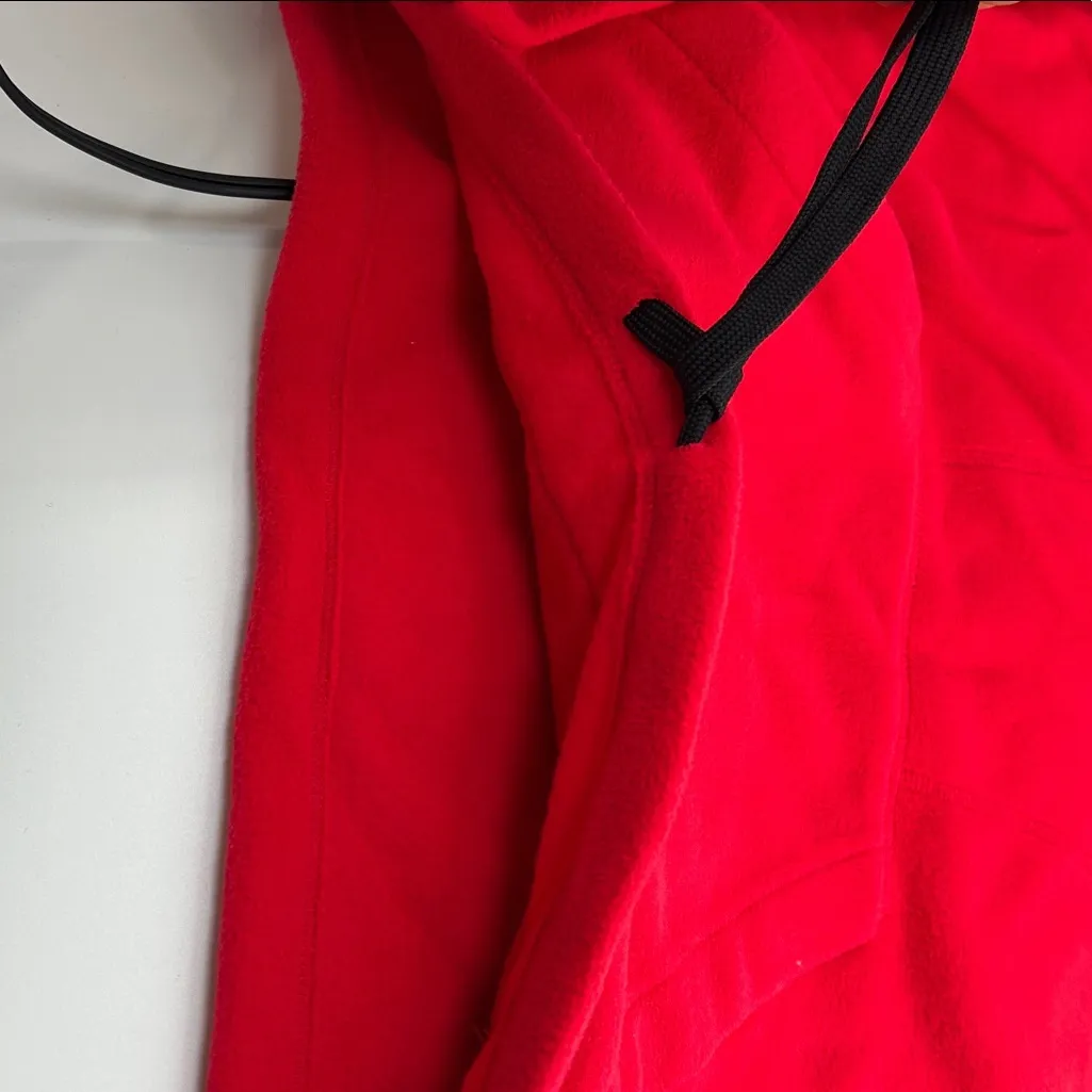 PINK Victoria's Secret Women's Bright Red Bomber Jacket - Image 15