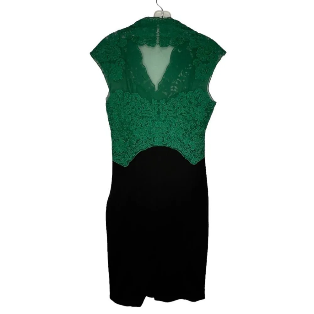 Venus Green Lace Dress - Image 4