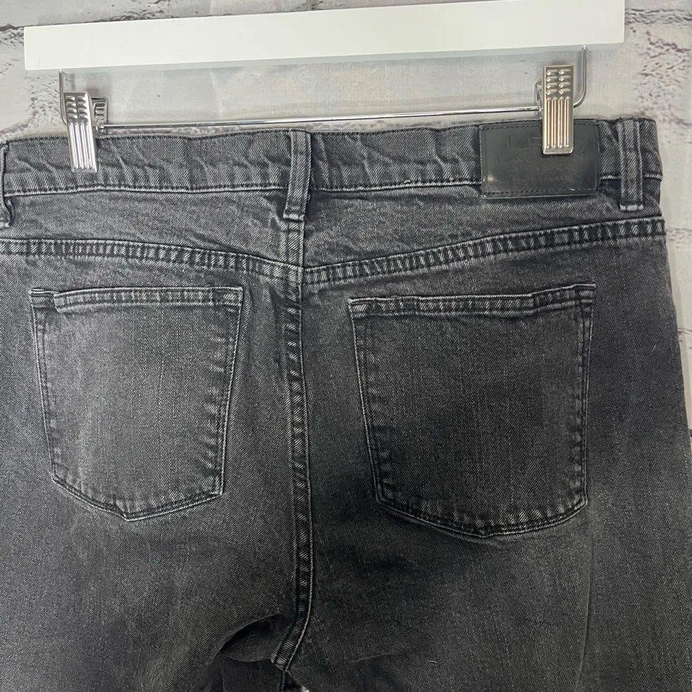 Lauren Ralph Lauren Black Classic Bootcut Jeans Sz 14 Stretch Denim Mid - Image 8