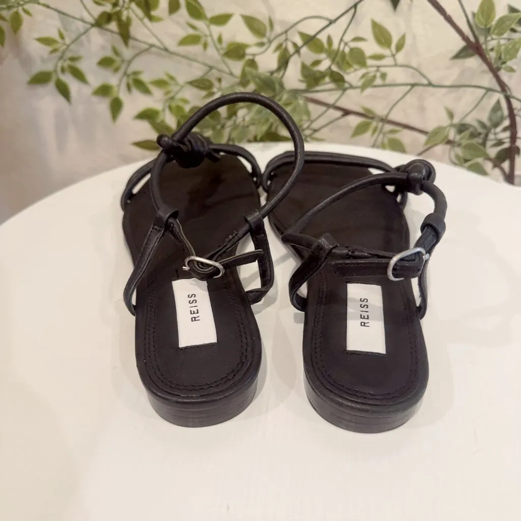 Reiss SAMPLE PIECES  Bacton Flat Sandals - Image 3