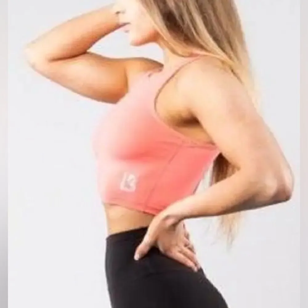 BuffBunny Coral Aurora Crop Top Tank - Image 2