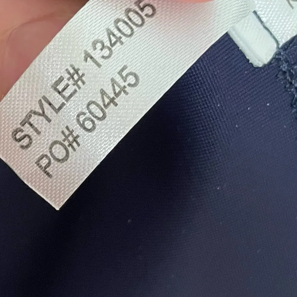 Alex Evenings Compression Embellished Ruched Sheath Dress Navy Women’s Sz 14 - Image 8