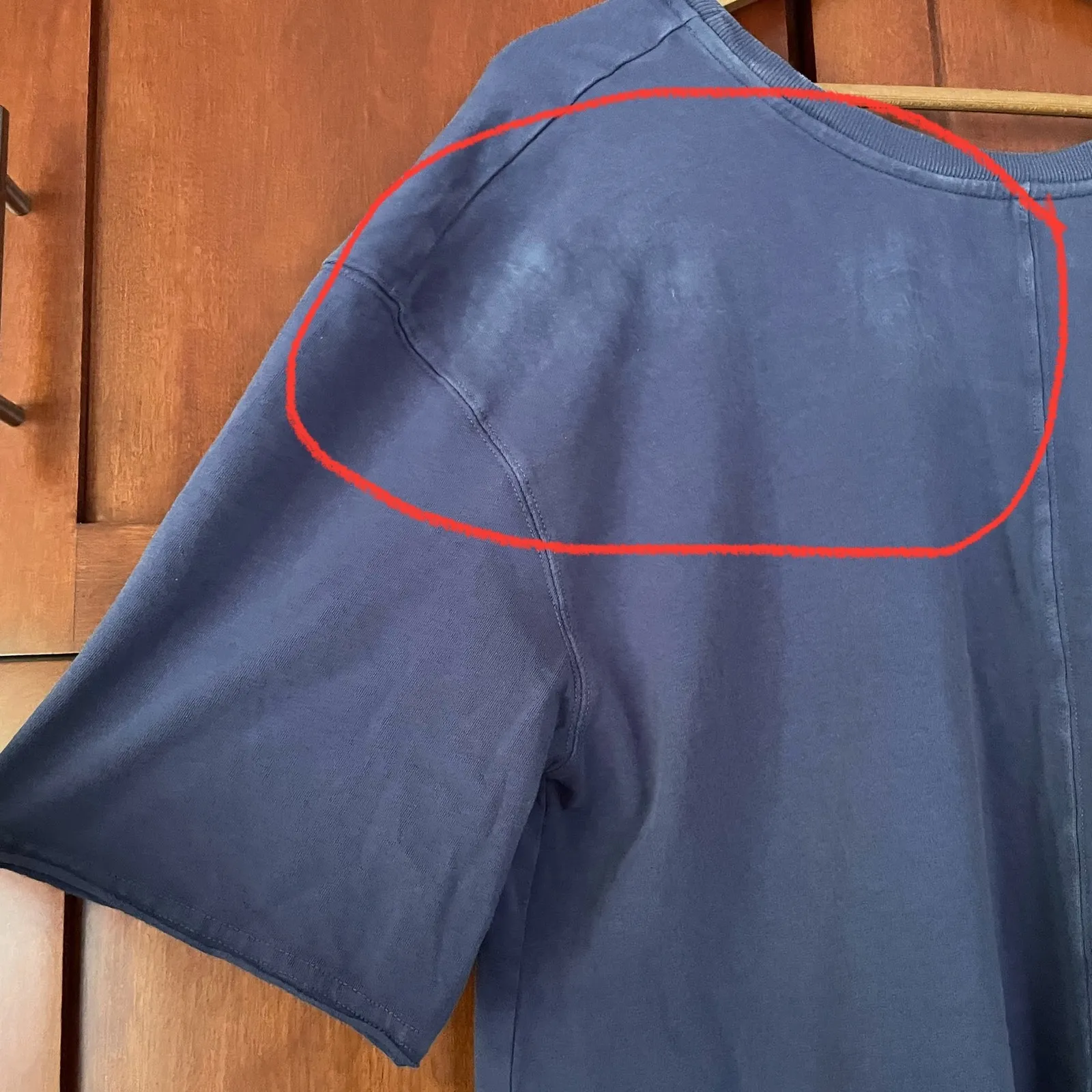 Free People Movement Hot Shot Tee Romper Blue Indigo Size Medium - Image 5