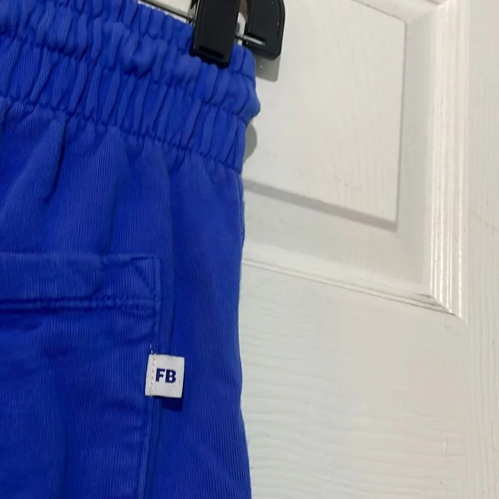 Frankie’s Bikinis Frank Oversized‎ Sweatpants Pacific Blue Size Medium - Image 9
