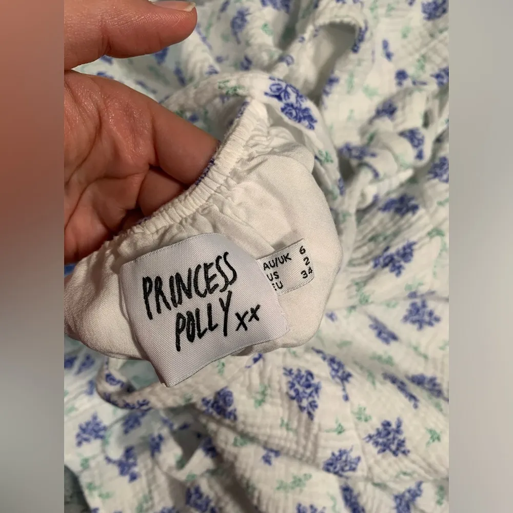 Princess Polly let’s dance floral mini dress 2 White - Image 9