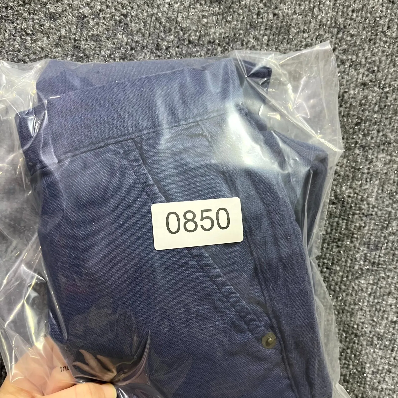 Gap Chino Pants Womens 8 Regular Navy Blue Cotton Slash Pockets Tapered Leg - Image 9