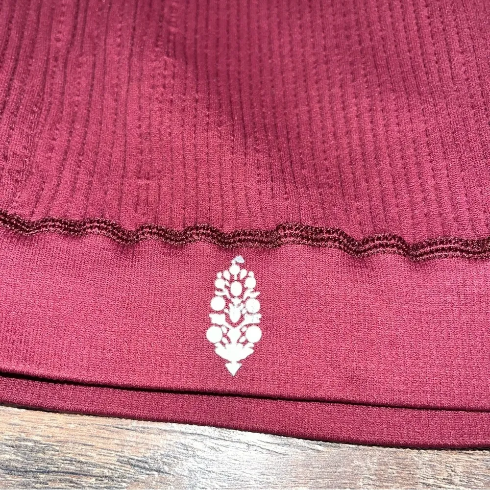 FP Movement by Free People Zip Jacket Red Size XS - Image 8