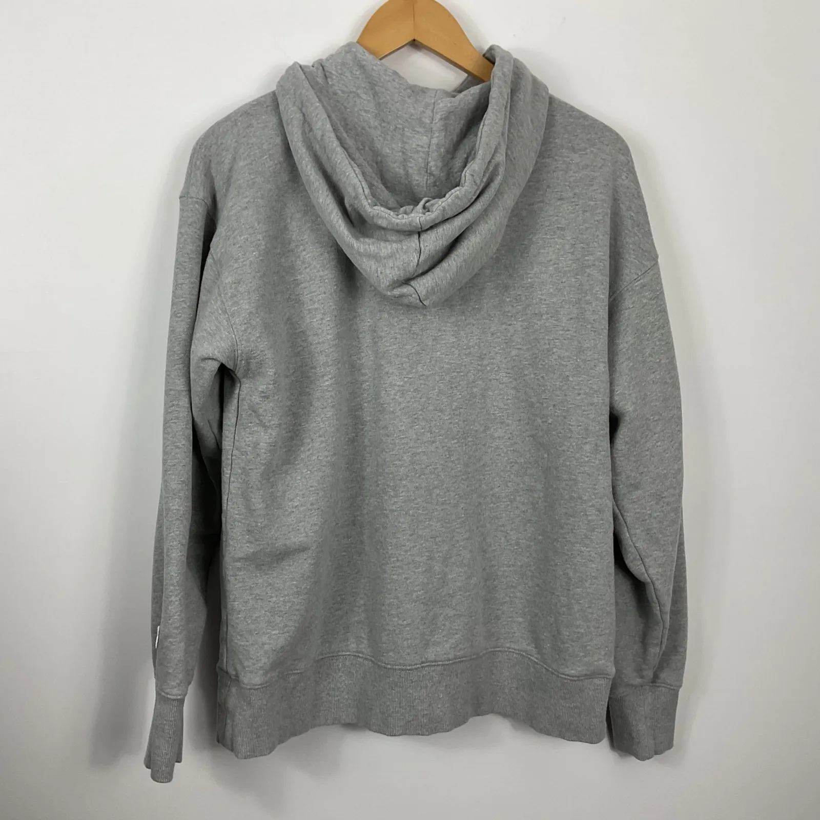 PELOTON Women's Grey 1/2 Zip Relaxed Fit Pullover Hoodie Sweatshirt Size M - Image 5