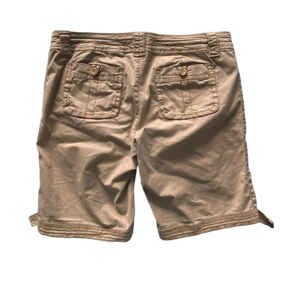 Paris Blues Beige Bermuda Shorts Size 13 - Image 2