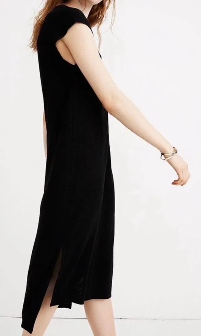 Muscle Black Midi Dress - Image 2