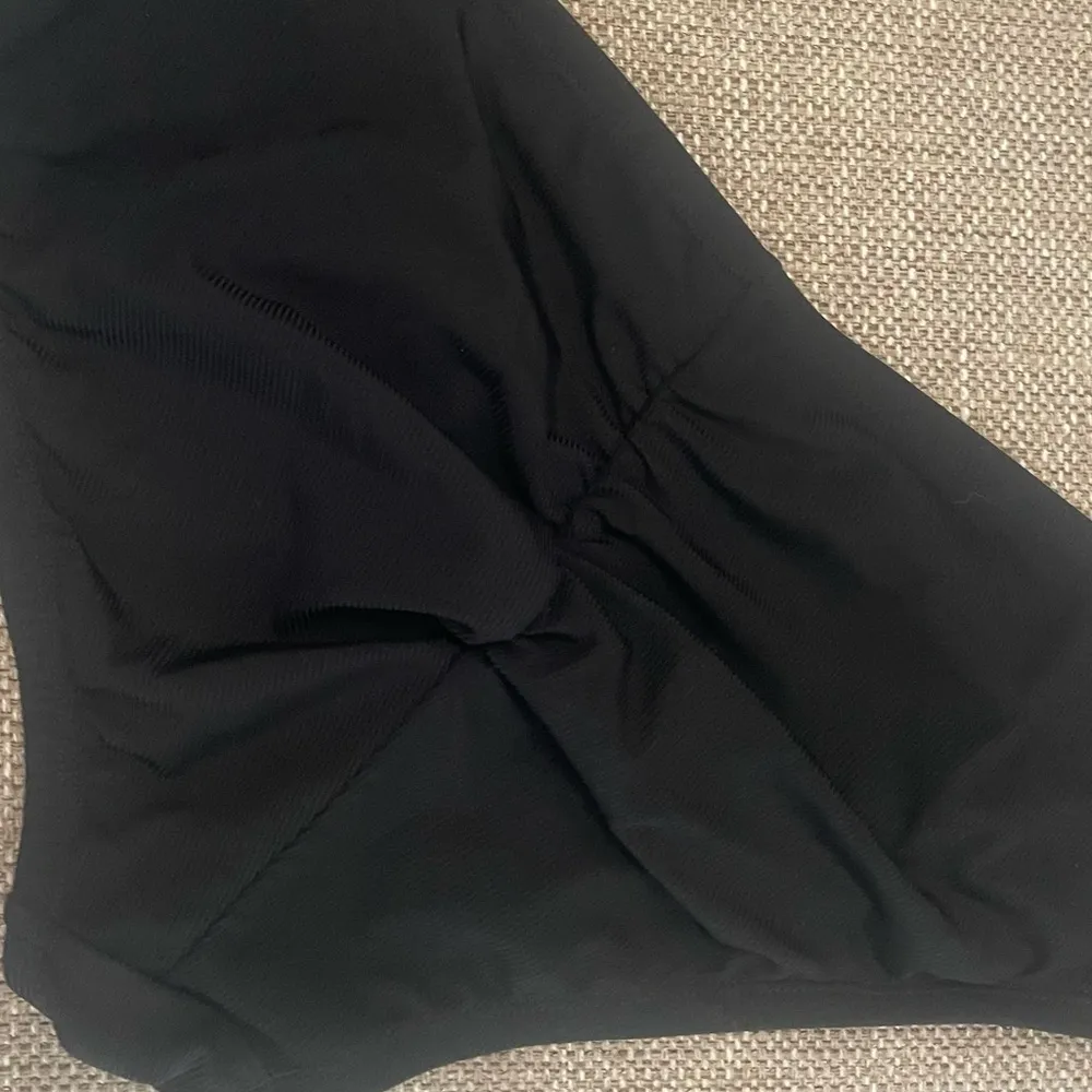 RIO Beach Argentina ruched ribbed bikini black bottom Green Size undefined - Image 4