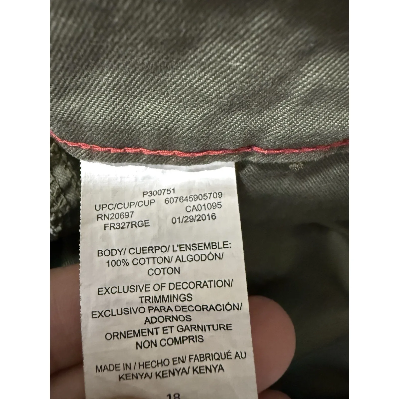 Dickies Women’s Relaxed Fit Cargo Shorts Green Size 18 NWT - Image 15