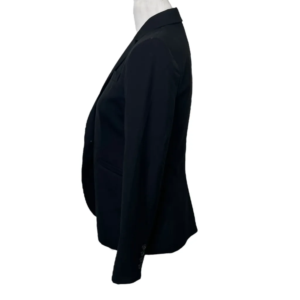 J.Crew 1035 Super 120s Wool Blazer Women’s 2P Black Suit Jacket Career Work - Image 4