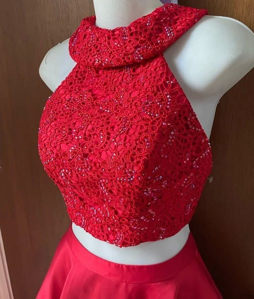 Alyce two piece prom dress - Image 4