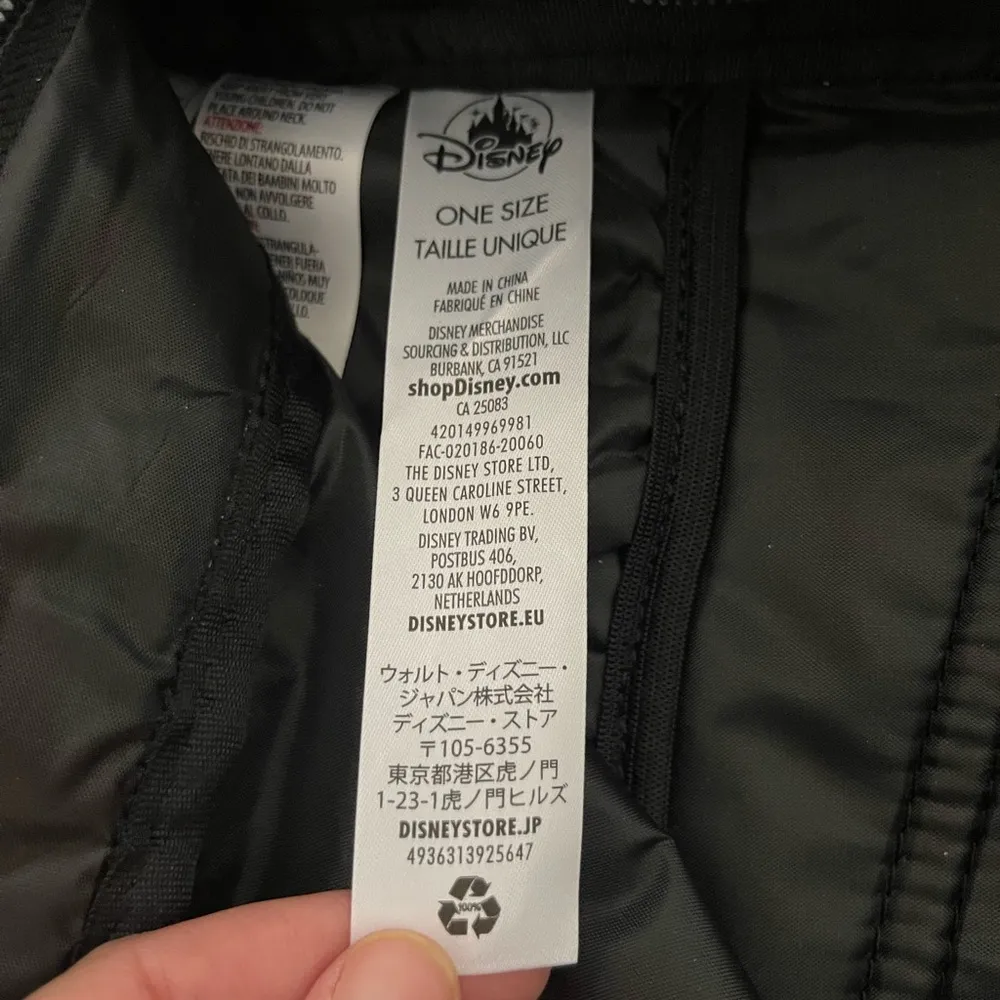 NWOT Disney Store Parks Mickey Mouse Laptop Backpack Navy Blue Black Red Yellow - Image 4