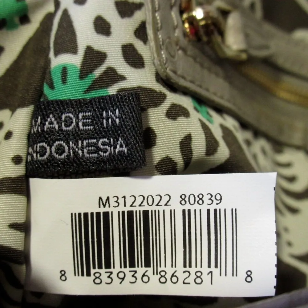 NWT Marc Jacobs Ozzie in Chinchilla Intergalocktic Faux Ostrich Crossbody Purse - Image 8