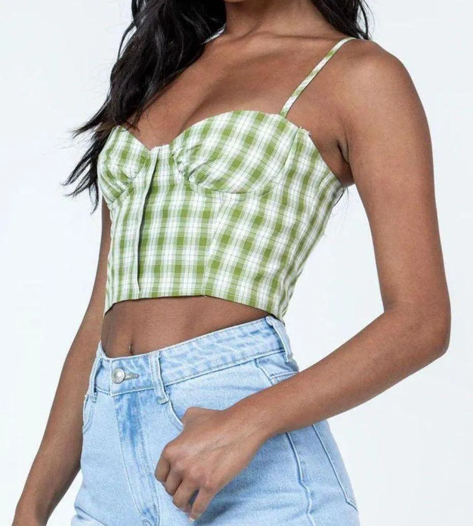 Princess Polly Gingham Top - Image 3