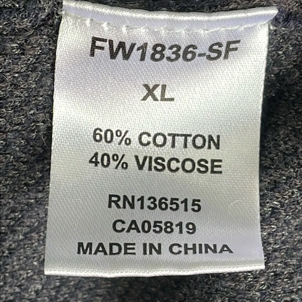 Stitches + Stripes Blue Camo Sweater Size XL - Image 5