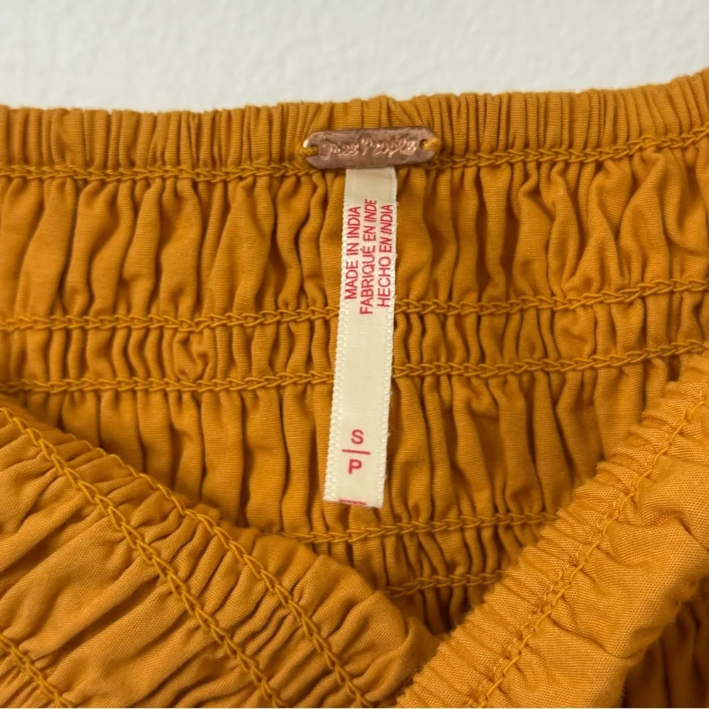 {S} Free People Keep The Romance Set in Amber Honey - Image 13