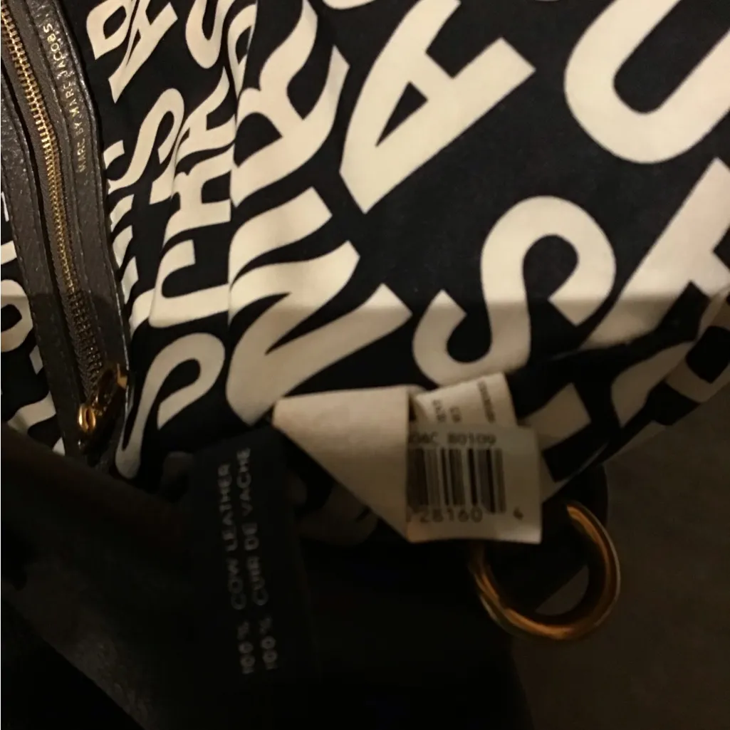 Marc Jacobs Dark Grey Leather Shoulder/Crossbody Bag - Image 13