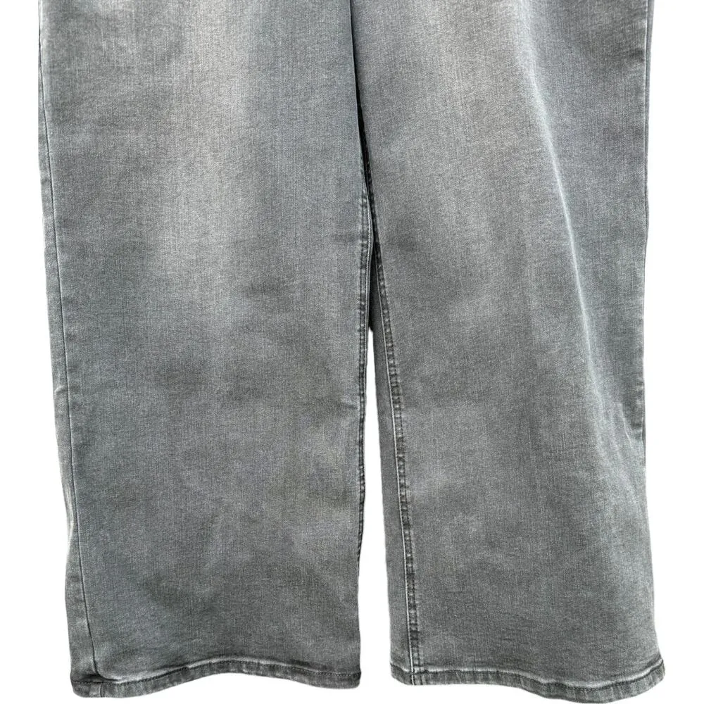 Isaac Mizrahi Live! Black True Denim Trouser Jeans Washed Black 16 Petite NWT - Image 5