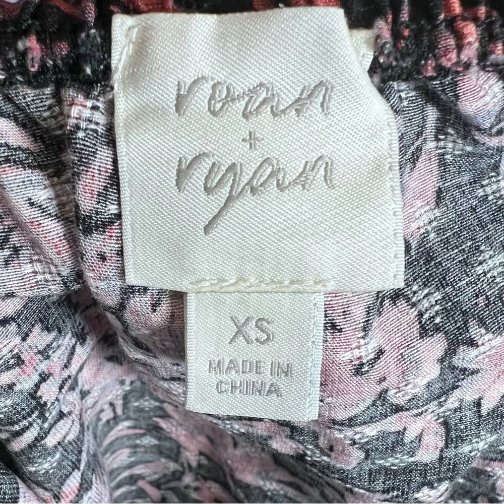 Roan + Ryan cotton blend short sleeve shift dress w/ pockets size XS - Image 9