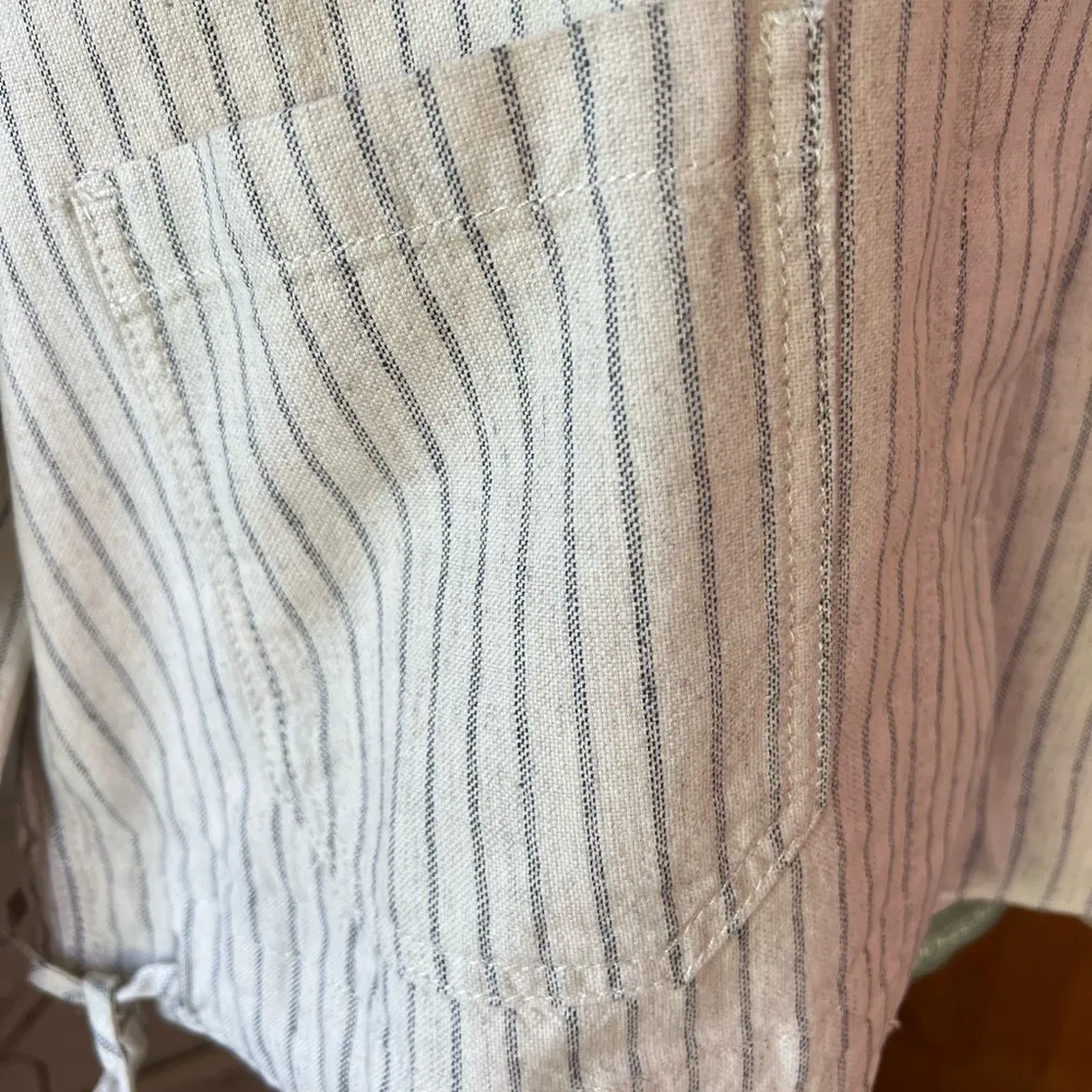 Rag and Bone striped naval chore jacket inL/L - Image 8