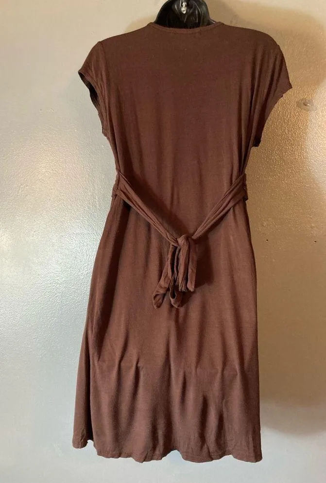 Charlotte Russe brown tie back dress - Image 6