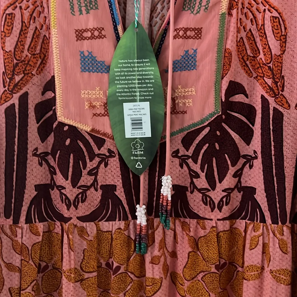 Farm Rio  ❤️🤎💚🩵💛 NWT Large - Image 2