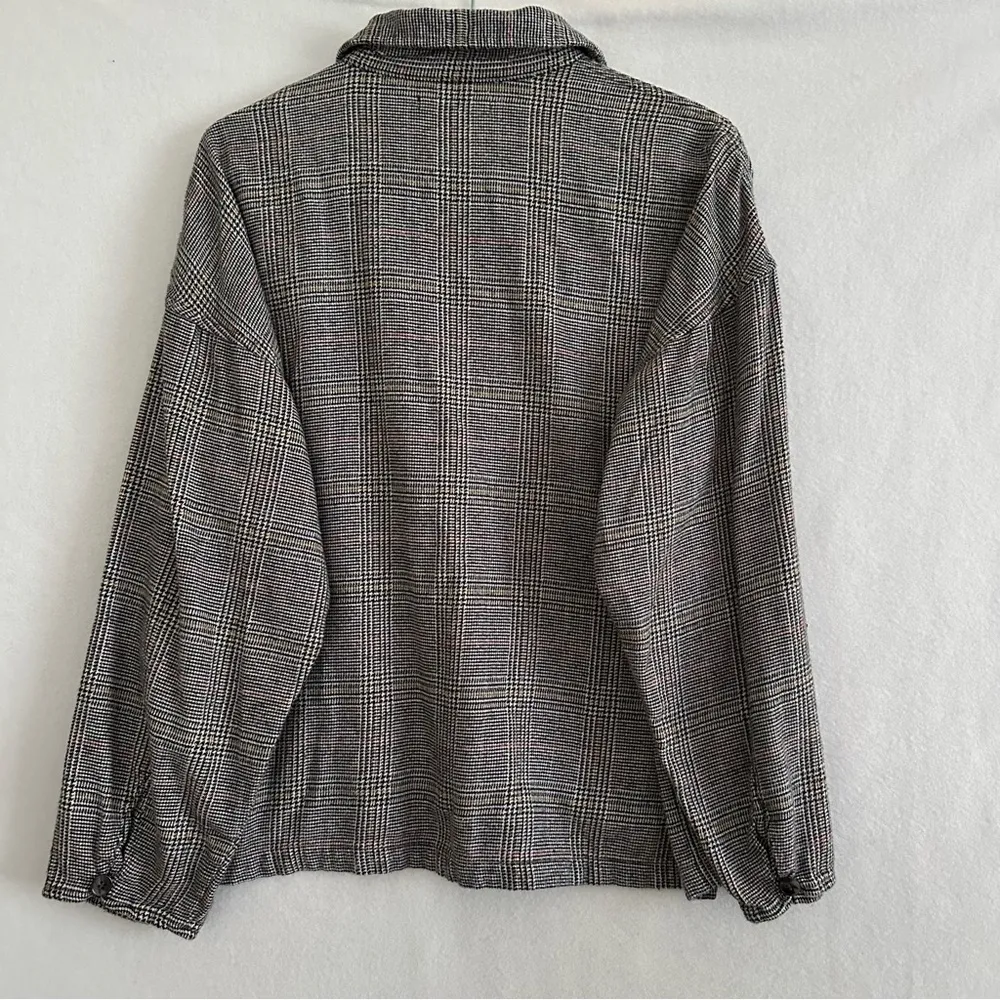 Madewell Women’s Flannel Bromley Shirt in Ronan Plaid Collared Size S - Image 8