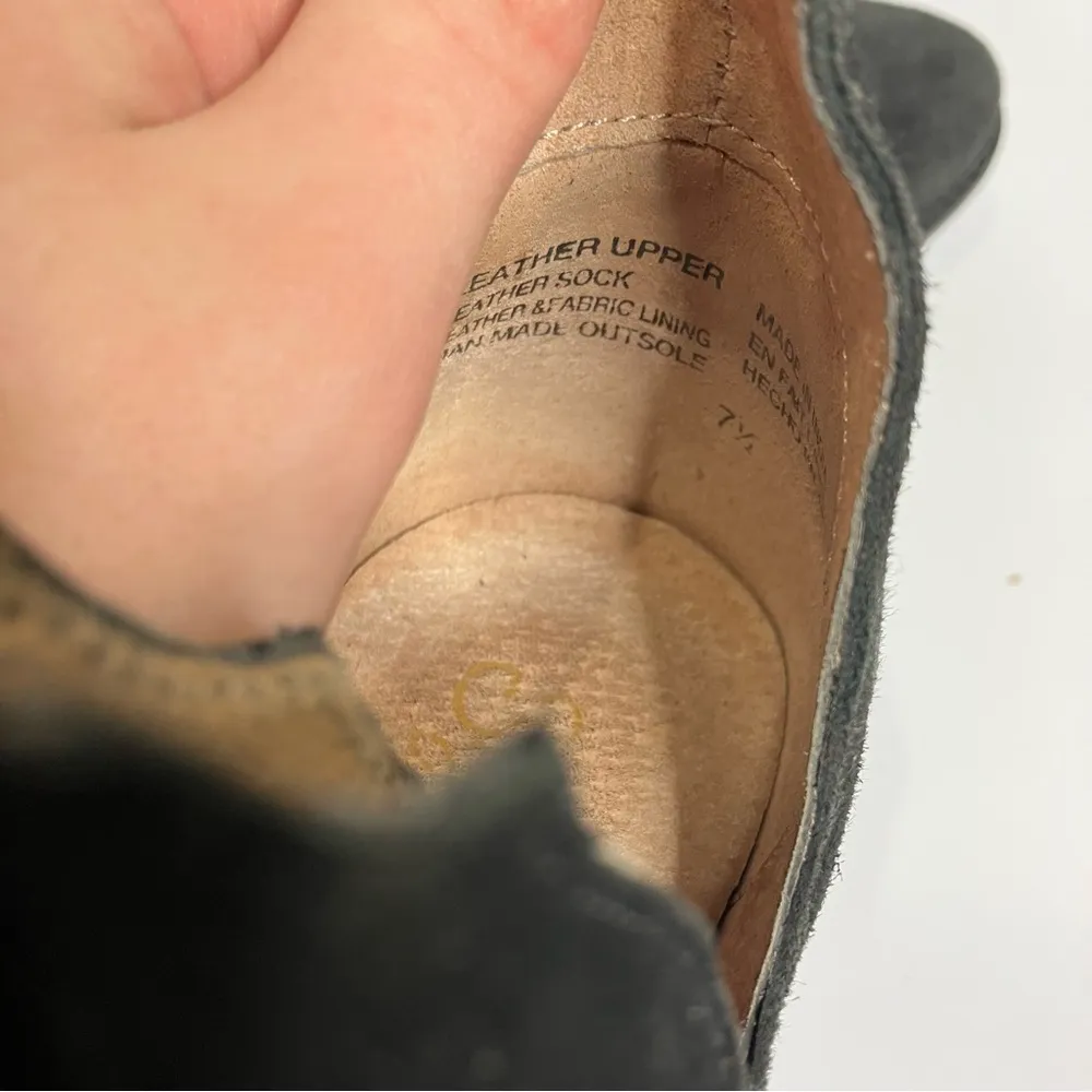 Seychelles  reservoir black suede ankle boots size 7.5 - Image 8