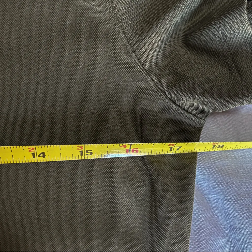 Lady Hagen  Olive Dri-Fit‎ Button Down Shirt Size Small NWT - Image 5