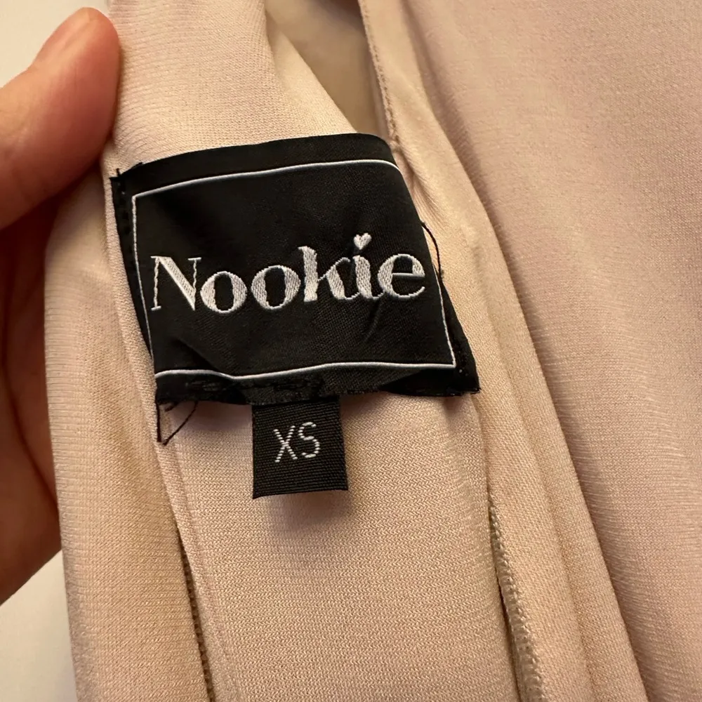 Nookie Blush Pink Bodycon Maxi Dress - Image 2