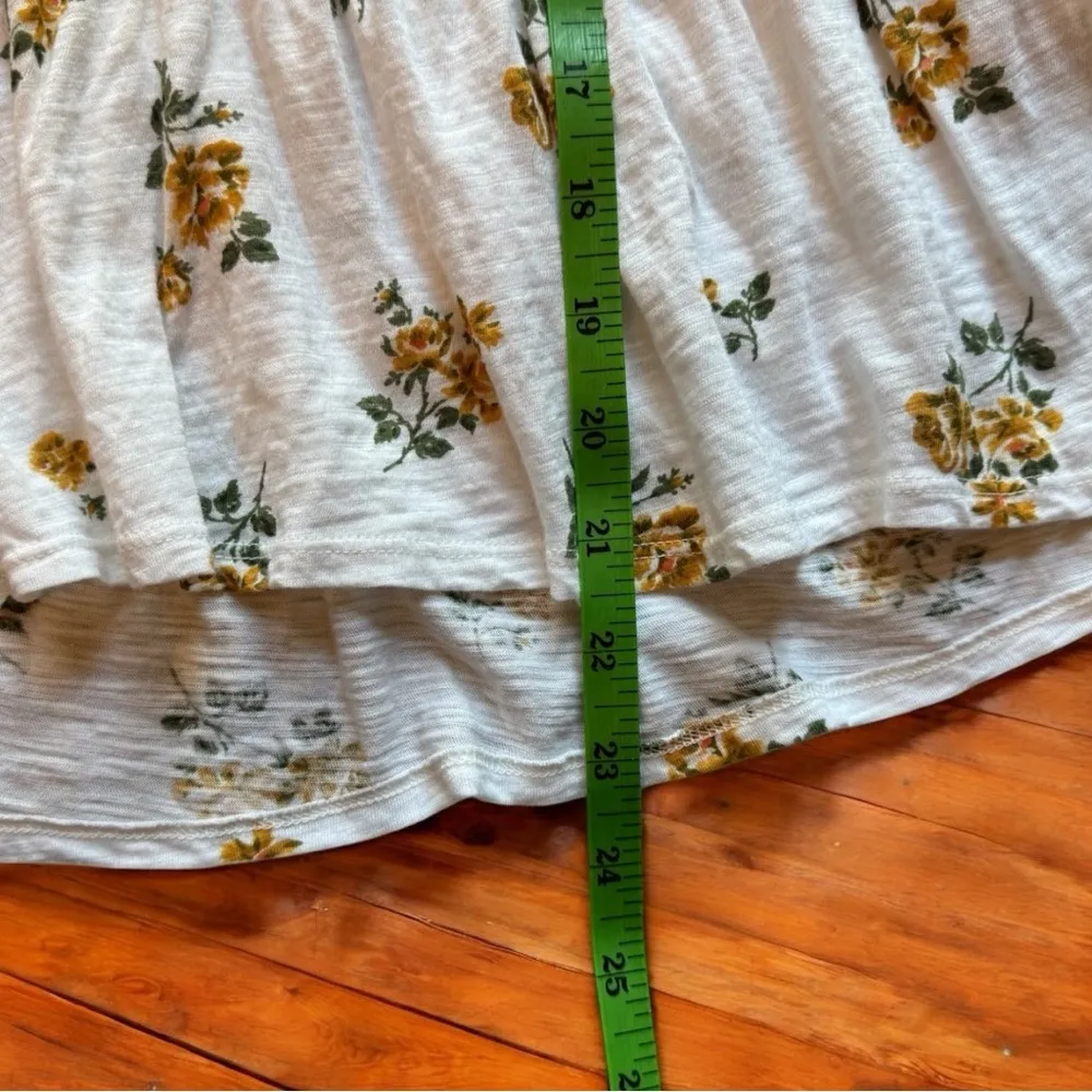 LUCKY BRAND Sleeveless Peplum Floral Tank Top – Size Small - Image 14