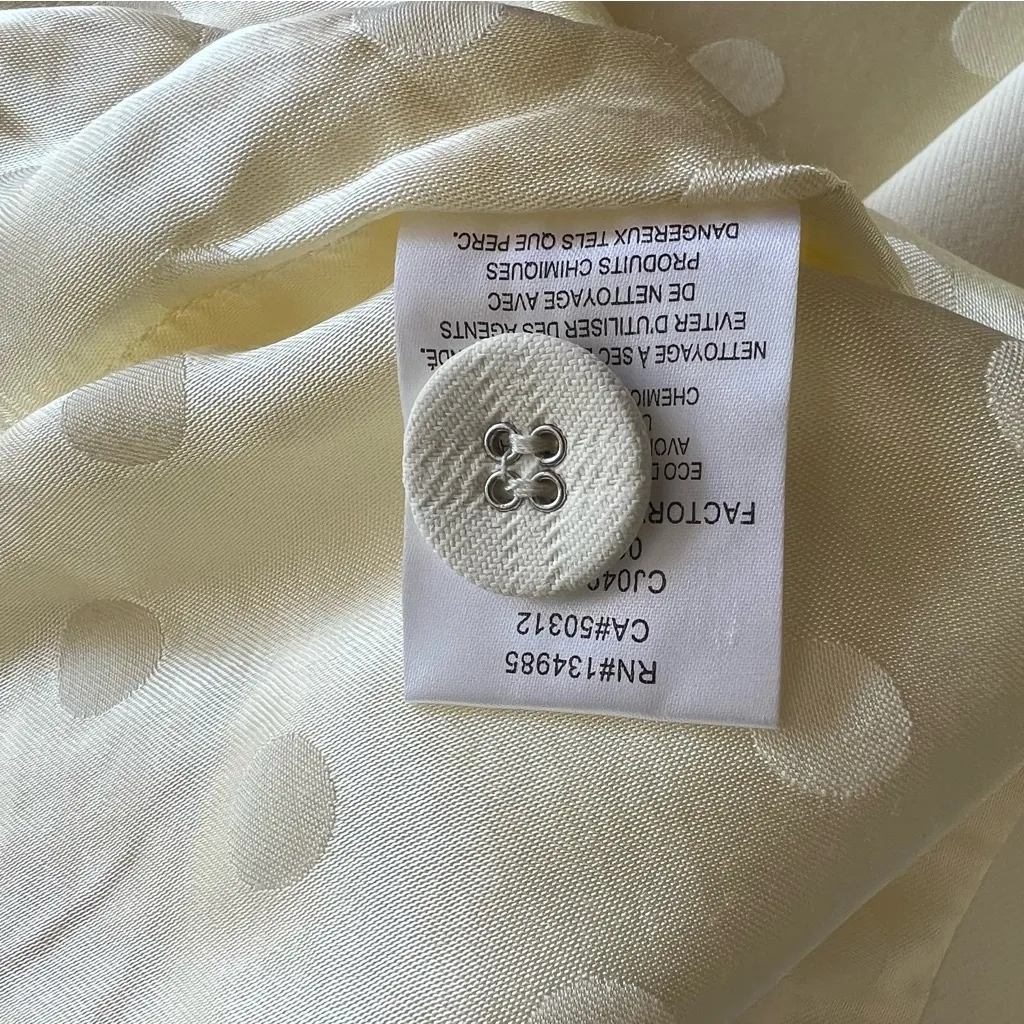 For Love & Lemons Courtney Gabardine Boyfriend Women’s Blazer Size Medium NWT - Image 7