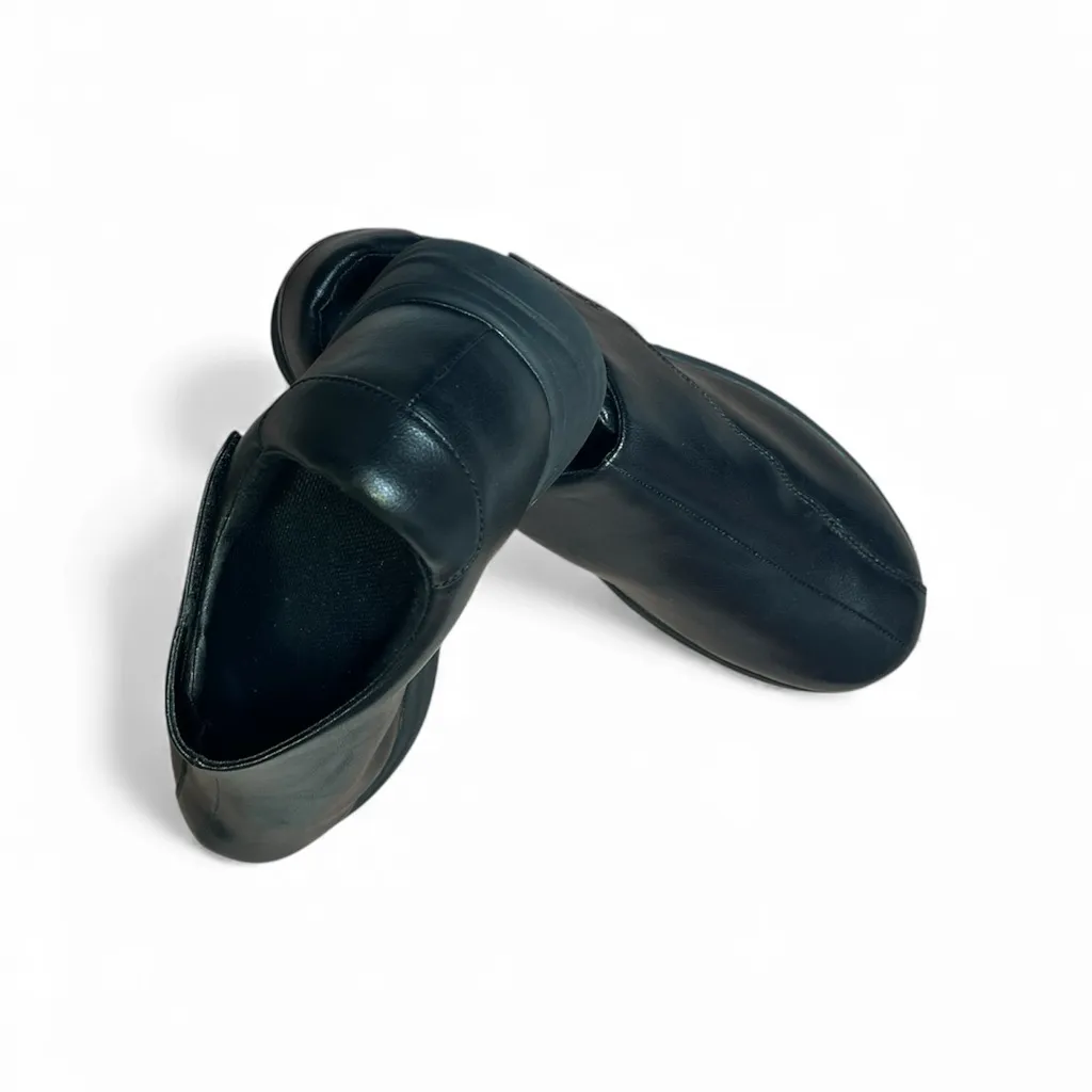 FitVille Women's Diabetic Shoes, Classic Oxford Shoes with Adjustable Strap Black Size undefined - Image 4