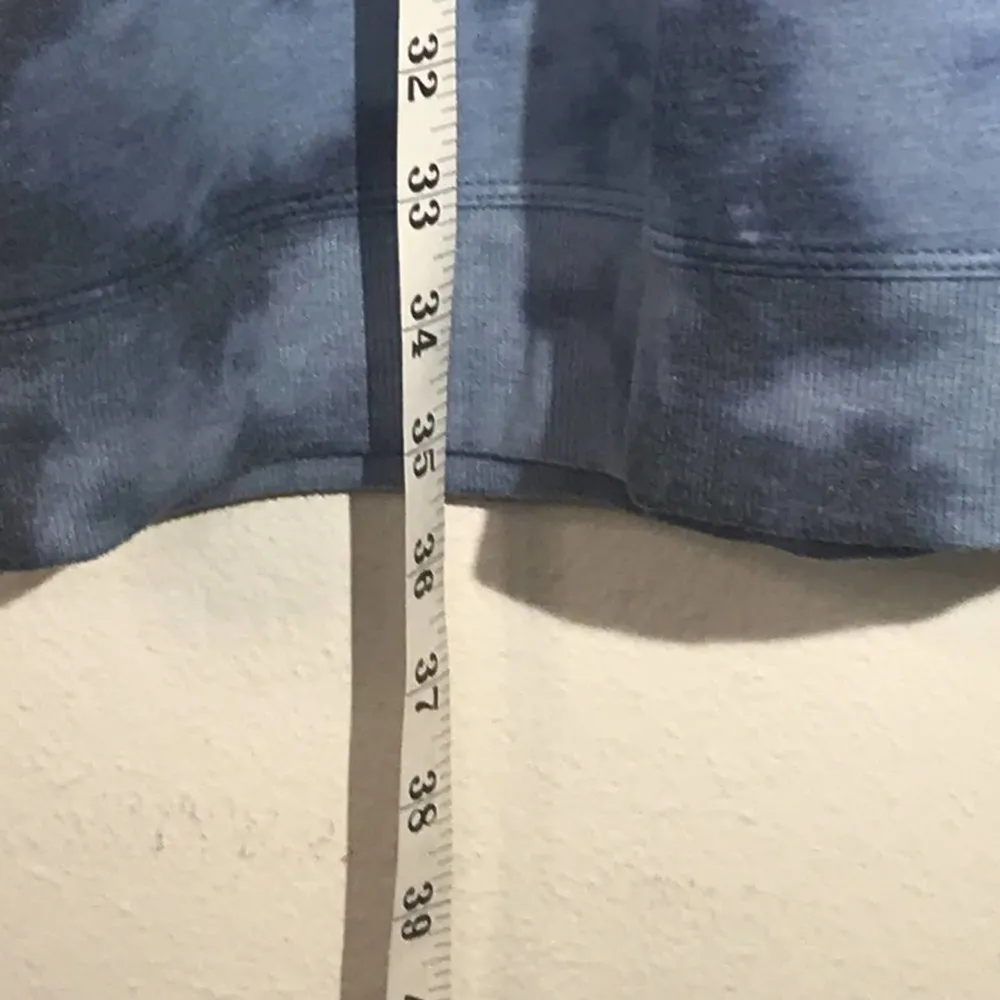 Ideology Blue Lace Up Tie Dye Tunic Sweatshirt Size 1X NWOT - Image 20