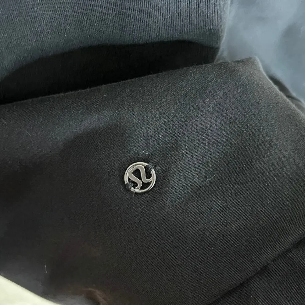 Lululemon Women's Black Rulu Rally Wrap Long Sleeve Jacket with Thumbholes Sz 4 - Image 5