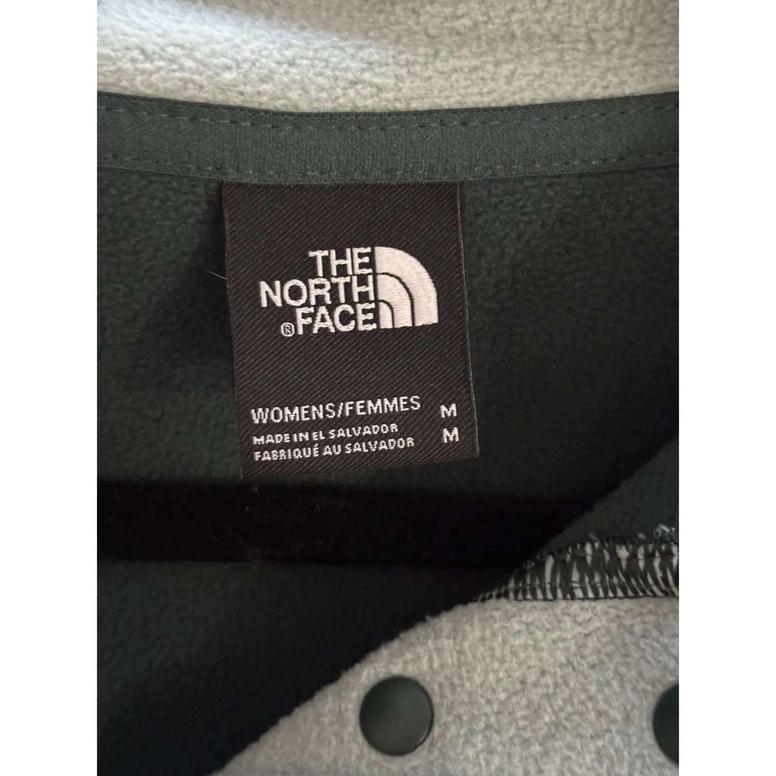 The North Face Women's TKA Glacier Snap Pullover Jade Green Size M - Image 5