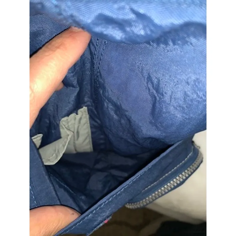 Kipling Queenie Small Backpack True Blue Tonal Unisex‎ Adjustable Straps - Image 8