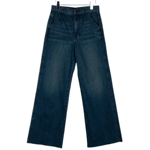 Veronica Beard High-Rise Wide Leg Jeans Size 28 NWT - Image 2