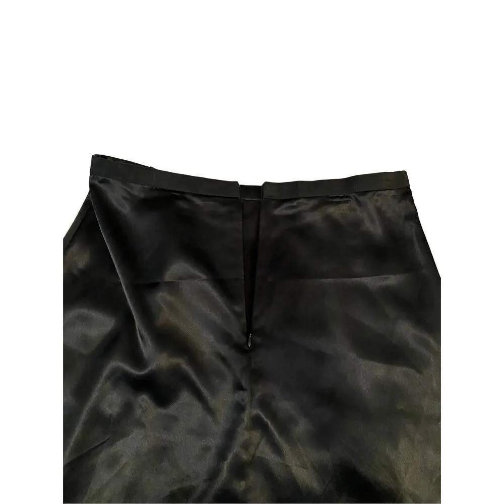 Vertigo Paris Silk Skirt Floral Formal Career Date Night Workwear - Image 6