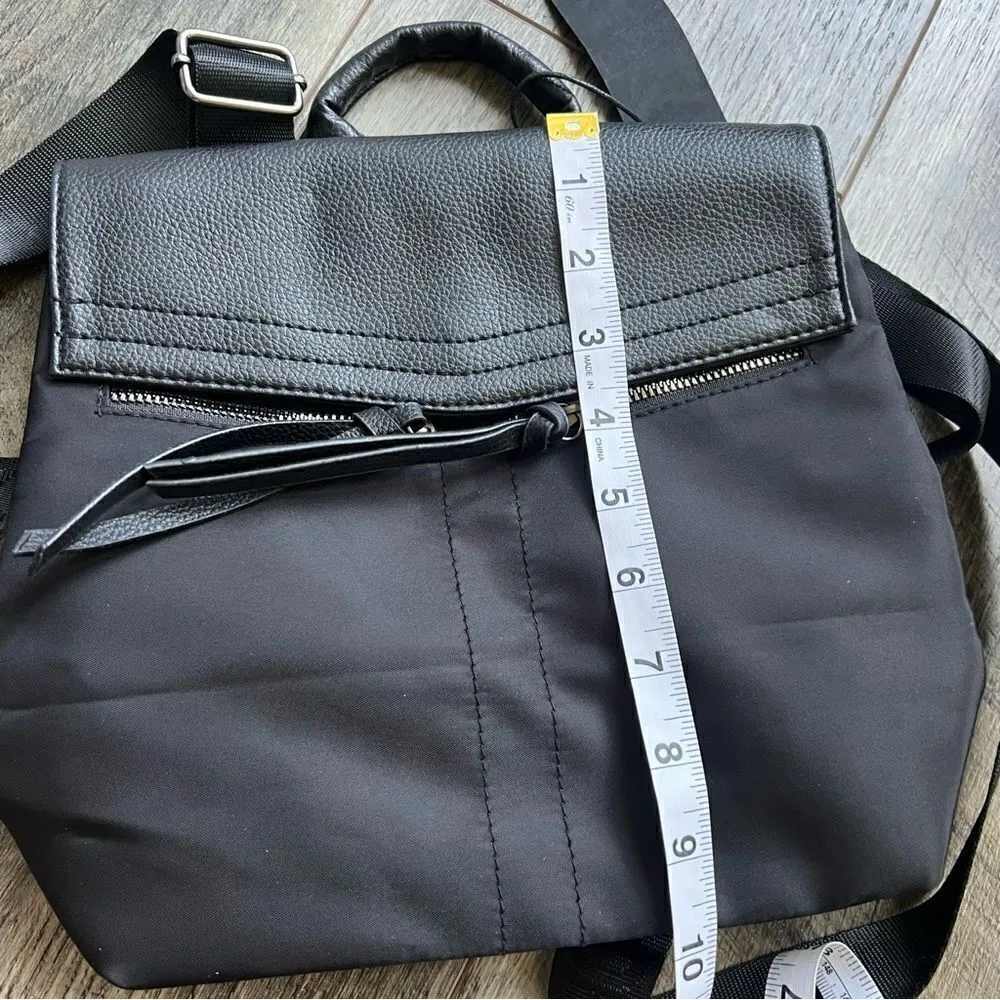 Botkier New York Trigger Mini Backpack NWT Black Nylon Bag - Image 12
