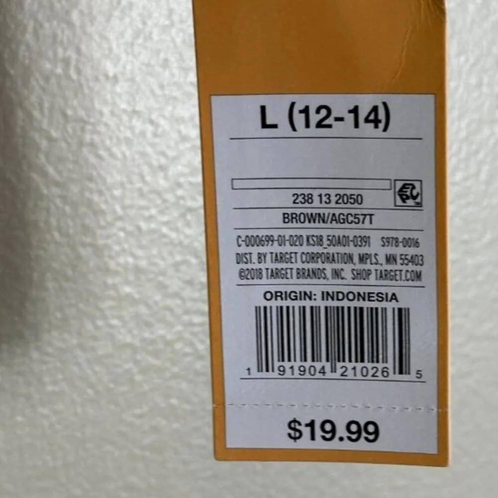 Kona Sol NWT Brown Square Neck Bikini Top Womens L Neutral Clean Girl Earthy - Image 5