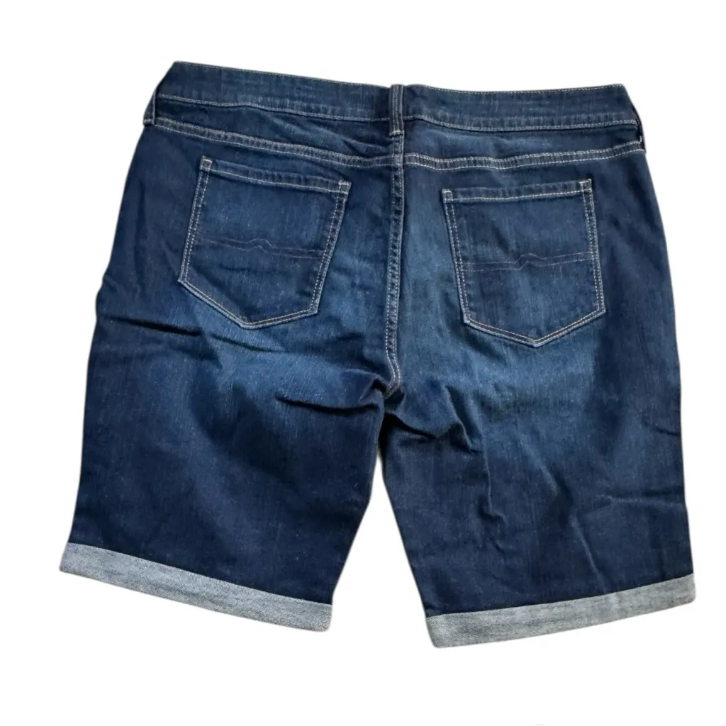 Arizona Jean Company Women's Dark Wash Jean Shorts Sz 15 - Image 6